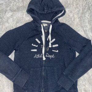 Aeropostale Blue Athletic Hoodie
